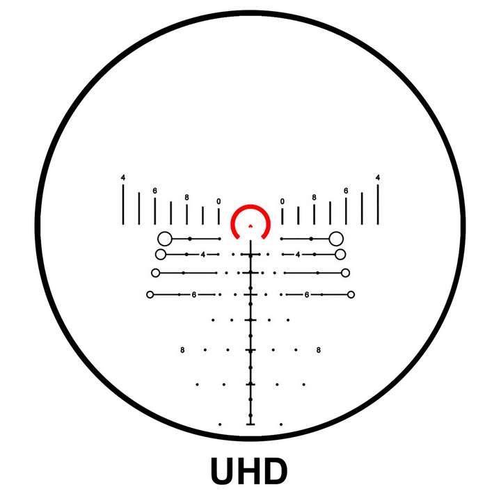 Primary SLX 3 MRAD réticule HUD 3-18x50 FFP étalonnée 308